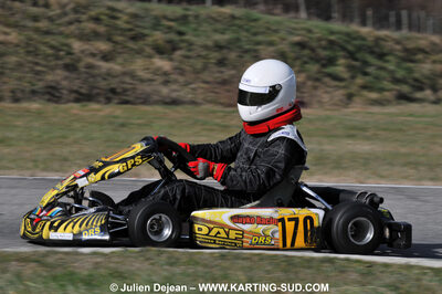 21/02/2010 : 1ère manche du Trophée Vincent Sanchez à Lavelanet (photos Julien Dejean) 2010 — karting
