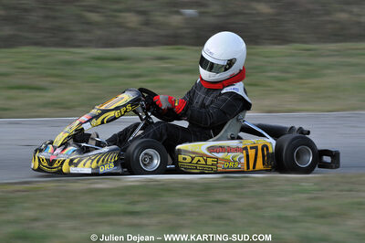 21/02/2010 : 1ère manche du Trophée Vincent Sanchez à Lavelanet (photos Julien Dejean) 2010 — karting
