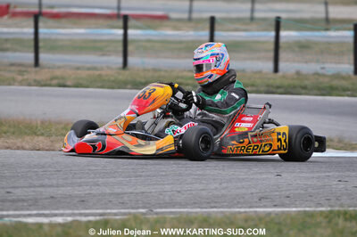21/02/2010 : 1ère manche du Trophée Vincent Sanchez à Lavelanet (photos Julien Dejean) 2010 — karting