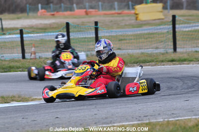 21/02/2010 : 1ère manche du Trophée Vincent Sanchez à Lavelanet (photos Julien Dejean) 2010 — karting