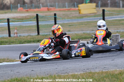 21/02/2010 : 1ère manche du Trophée Vincent Sanchez à Lavelanet (photos Julien Dejean) 2010 — karting