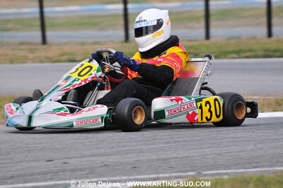 21/02/2010 : 1ère manche du Trophée Vincent Sanchez à Lavelanet (photos Julien Dejean) 2010 — karting