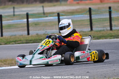 21/02/2010 : 1ère manche du Trophée Vincent Sanchez à Lavelanet (photos Julien Dejean) 2010 — karting