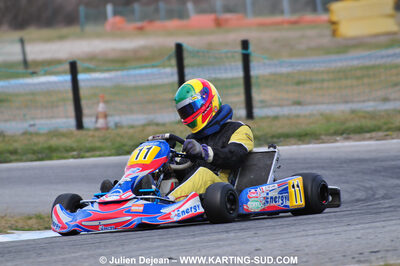 21/02/2010 : 1ère manche du Trophée Vincent Sanchez à Lavelanet (photos Julien Dejean) 2010 — karting
