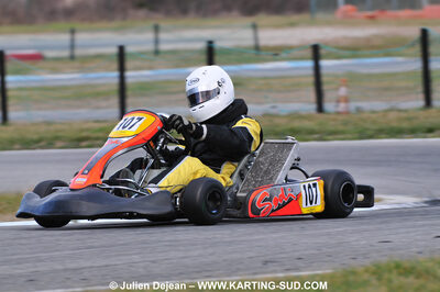 21/02/2010 : 1ère manche du Trophée Vincent Sanchez à Lavelanet (photos Julien Dejean) 2010 — karting