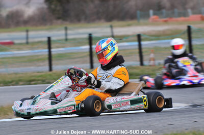 21/02/2010 : 1ère manche du Trophée Vincent Sanchez à Lavelanet (photos Julien Dejean) 2010 — karting
