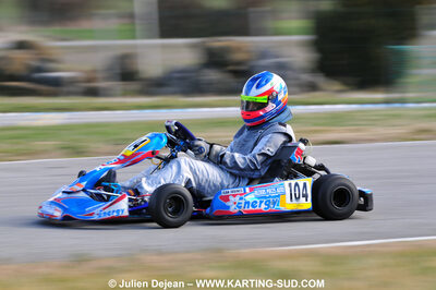 21/02/2010 : 1ère manche du Trophée Vincent Sanchez à Lavelanet (photos Julien Dejean) 2010 — karting