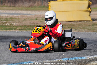 21/02/2010 : 1ère manche du Trophée Vincent Sanchez à Lavelanet (photos Julien Dejean) 2010 — karting