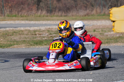 21/02/2010 : 1ère manche du Trophée Vincent Sanchez à Lavelanet (photos Julien Dejean) 2010 — karting