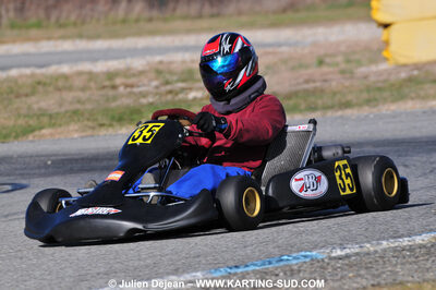 21/02/2010 : 1ère manche du Trophée Vincent Sanchez à Lavelanet (photos Julien Dejean) 2010 — karting