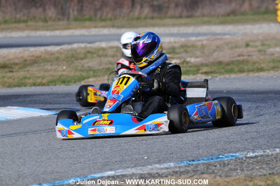 21/02/2010 : 1ère manche du Trophée Vincent Sanchez à Lavelanet (photos Julien Dejean) 2010 — karting
