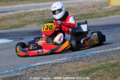 21/02/2010 : 1ère manche du Trophée Vincent Sanchez à Lavelanet (photos Julien Dejean) 2010 — karting