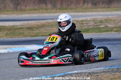 21/02/2010 : 1ère manche du Trophée Vincent Sanchez à Lavelanet (photos Julien Dejean) 2010 — karting