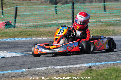 21/02/2010 : 1ère manche du Trophée Vincent Sanchez à Lavelanet (photos Julien Dejean) 2010 — karting