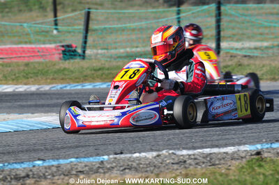 21/02/2010 : 1ère manche du Trophée Vincent Sanchez à Lavelanet (photos Julien Dejean) 2010 — karting
