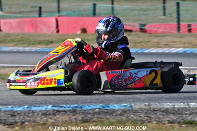 21/02/2010 : 1ère manche du Trophée Vincent Sanchez à Lavelanet (photos Julien Dejean) 2010 — karting