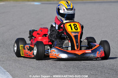 21/02/2010 : 1ère manche du Trophée Vincent Sanchez à Lavelanet (photos Julien Dejean) 2010 — karting