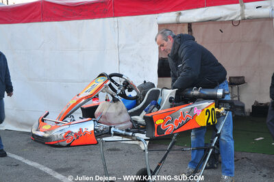21/02/2010 : 1ère manche du Trophée Vincent Sanchez à Lavelanet (photos Julien Dejean) 2010 — karting