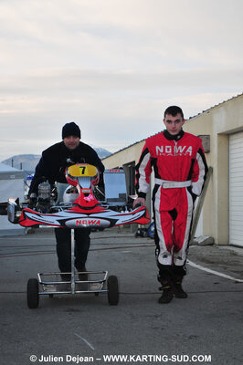 21/02/2010 : 1ère manche du Trophée Vincent Sanchez à Lavelanet (photos Julien Dejean) 2010 — karting