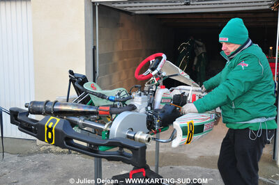 21/02/2010 : 1ère manche du Trophée Vincent Sanchez à Lavelanet (photos Julien Dejean) 2010 — karting