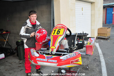 21/02/2010 : 1ère manche du Trophée Vincent Sanchez à Lavelanet (photos Julien Dejean) 2010 — karting