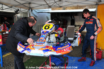 21/02/2010 : 1ère manche du Trophée Vincent Sanchez à Lavelanet (photos Julien Dejean) 2010 — karting