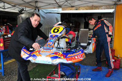 21/02/2010 : 1ère manche du Trophée Vincent Sanchez à Lavelanet (photos Julien Dejean) 2010 — karting