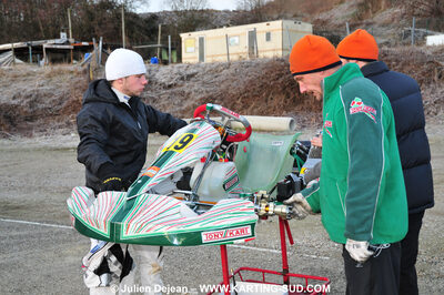 21/02/2010 : 1ère manche du Trophée Vincent Sanchez à Lavelanet (photos Julien Dejean) 2010 — karting