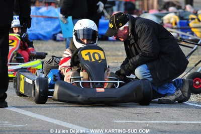 21/02/2010 : 1ère manche du Trophée Vincent Sanchez à Lavelanet (photos Julien Dejean) 2010 — karting