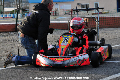 21/02/2010 : 1ère manche du Trophée Vincent Sanchez à Lavelanet (photos Julien Dejean) 2010 — karting