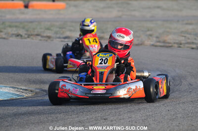 21/02/2010 : 1ère manche du Trophée Vincent Sanchez à Lavelanet (photos Julien Dejean) 2010 — karting