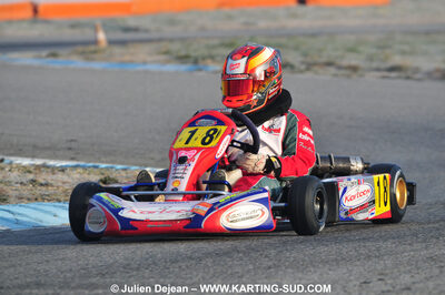21/02/2010 : 1ère manche du Trophée Vincent Sanchez à Lavelanet (photos Julien Dejean) 2010 — karting