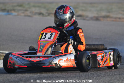 21/02/2010 : 1ère manche du Trophée Vincent Sanchez à Lavelanet (photos Julien Dejean) 2010 — karting