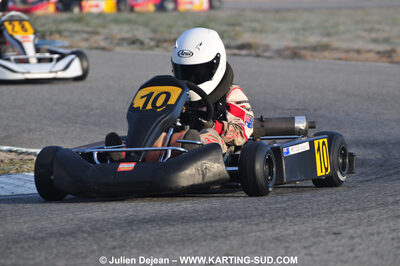 21/02/2010 : 1ère manche du Trophée Vincent Sanchez à Lavelanet (photos Julien Dejean) 2010 — karting
