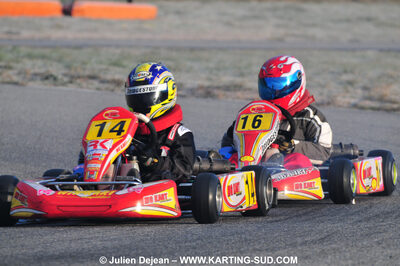 21/02/2010 : 1ère manche du Trophée Vincent Sanchez à Lavelanet (photos Julien Dejean) 2010 — karting