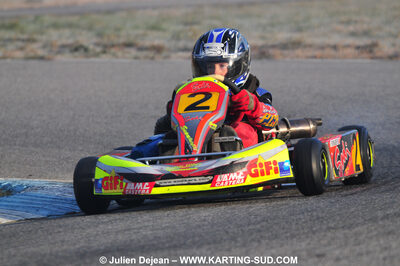21/02/2010 : 1ère manche du Trophée Vincent Sanchez à Lavelanet (photos Julien Dejean) 2010 — karting