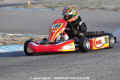 21/02/2010 : 1ère manche du Trophée Vincent Sanchez à Lavelanet (photos Julien Dejean) 2010 — karting