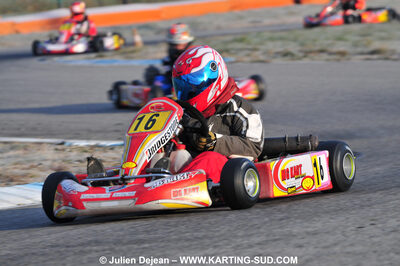 21/02/2010 : 1ère manche du Trophée Vincent Sanchez à Lavelanet (photos Julien Dejean) 2010 — karting