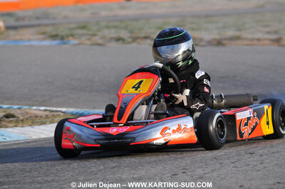 21/02/2010 : 1ère manche du Trophée Vincent Sanchez à Lavelanet (photos Julien Dejean) 2010 — karting