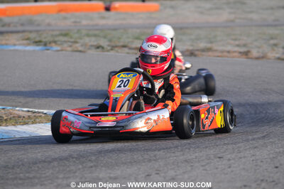 21/02/2010 : 1ère manche du Trophée Vincent Sanchez à Lavelanet (photos Julien Dejean) 2010 — karting