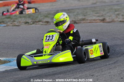 21/02/2010 : 1ère manche du Trophée Vincent Sanchez à Lavelanet (photos Julien Dejean) 2010 — karting