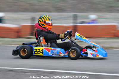 21/02/2010 : 1ère manche du Trophée Vincent Sanchez à Lavelanet (photos Julien Dejean) 2010 — karting