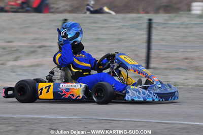 21/02/2010 : 1ère manche du Trophée Vincent Sanchez à Lavelanet (photos Julien Dejean) 2010 — karting