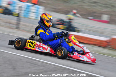 21/02/2010 : 1ère manche du Trophée Vincent Sanchez à Lavelanet (photos Julien Dejean) 2010 — karting