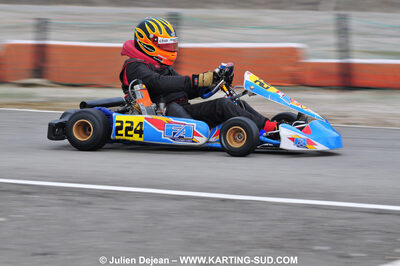 21/02/2010 : 1ère manche du Trophée Vincent Sanchez à Lavelanet (photos Julien Dejean) 2010 — karting