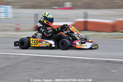 21/02/2010 : 1ère manche du Trophée Vincent Sanchez à Lavelanet (photos Julien Dejean) 2010 — karting
