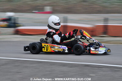 21/02/2010 : 1ère manche du Trophée Vincent Sanchez à Lavelanet (photos Julien Dejean) 2010 — karting