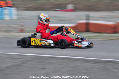 21/02/2010 : 1ère manche du Trophée Vincent Sanchez à Lavelanet (photos Julien Dejean) 2010 — karting