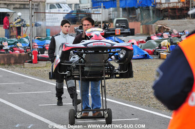 21/02/2010 : 1ère manche du Trophée Vincent Sanchez à Lavelanet (photos Julien Dejean) 2010 — karting