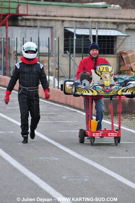 21/02/2010 : 1ère manche du Trophée Vincent Sanchez à Lavelanet (photos Julien Dejean) 2010 — karting